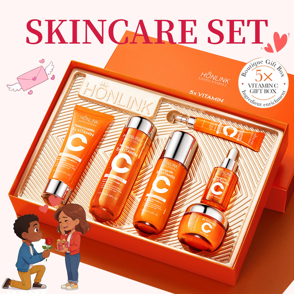 UZTUZT set inside packaging arranged for gifting and daily use.