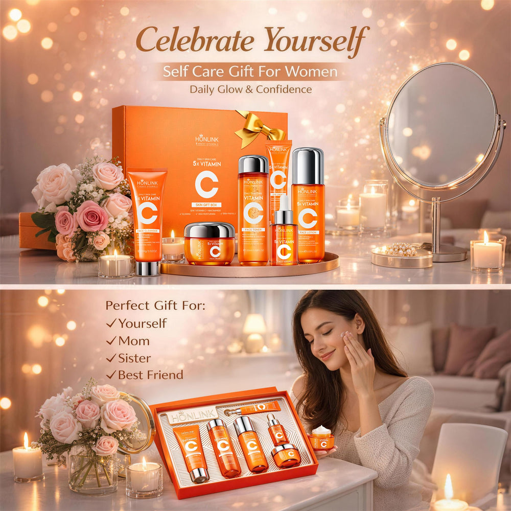 UZTUZT vitamin C serum 30ml brightens and promotes a healthy glow.