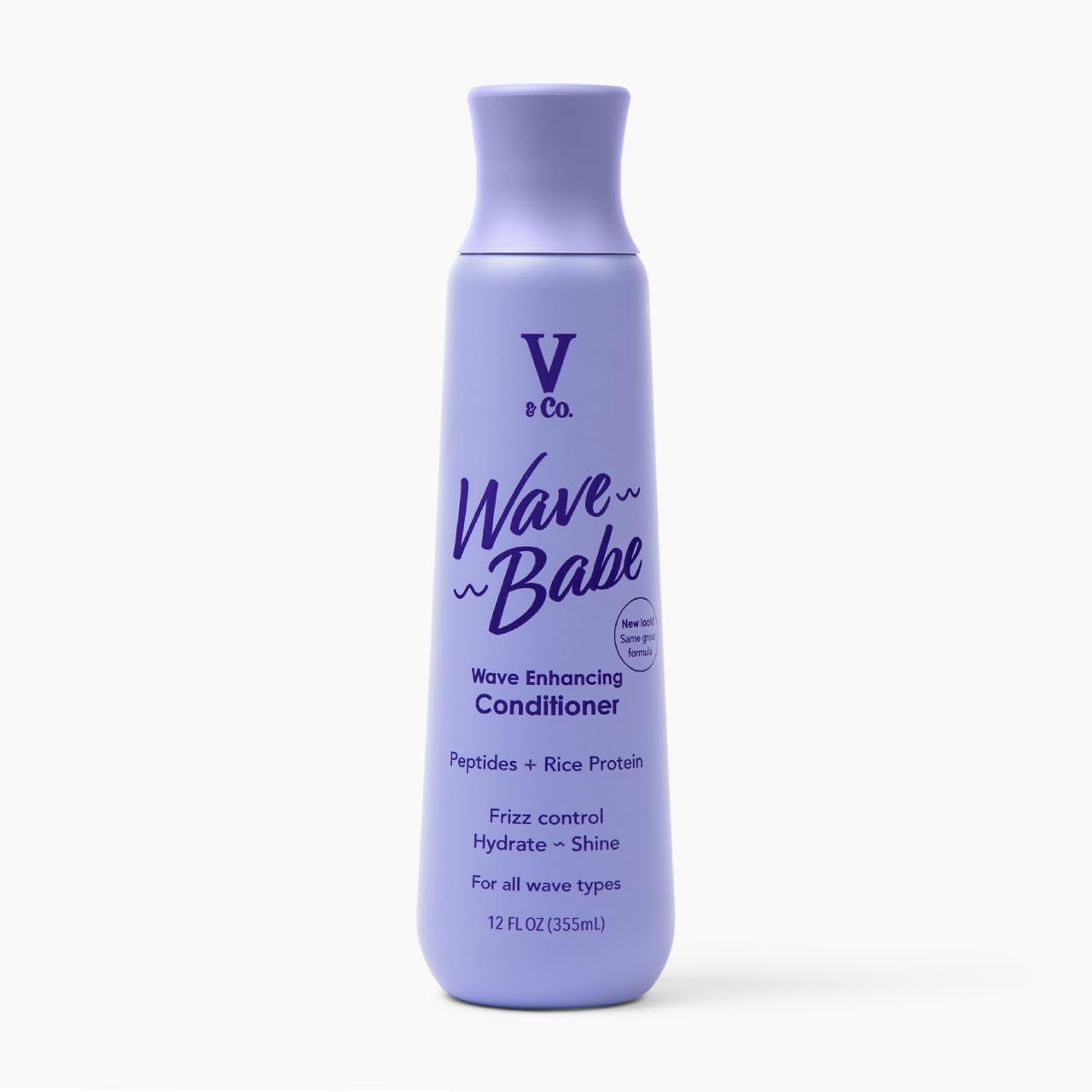 V&Co Wave Babe bottle pour for easy, mess-free application