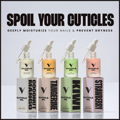 V Beauty Pure: aplicación rápida del aceite, cuidado diario de cutículas