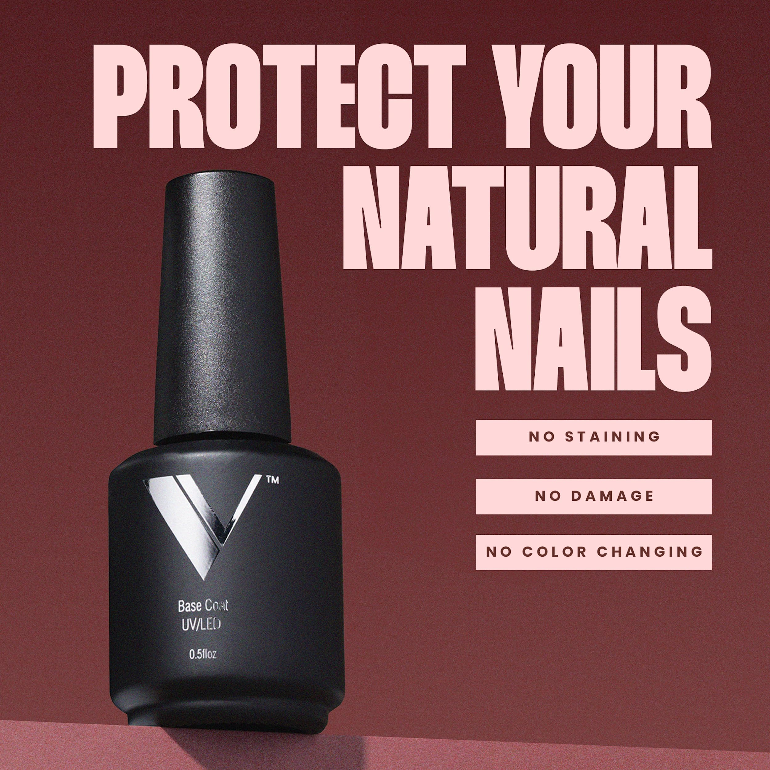 V Beauty Pure Base Gel: acabado brillante y liso