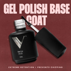 V Beauty Pure Base Gel: adhesión firme que evita levantamiento