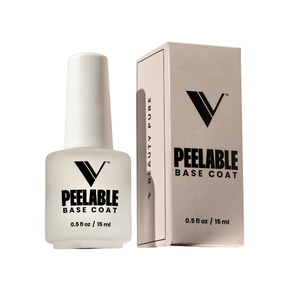 Base gel desprendible de V Beauty Pure para cambios sin dañar uñas