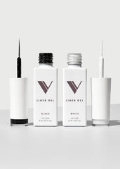 V Beauty Pure gel delineador negro para delineado preciso en uñas