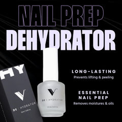 V Beauty Pure Nail Dehydrator: eliminación de aceites para adherencia superior.