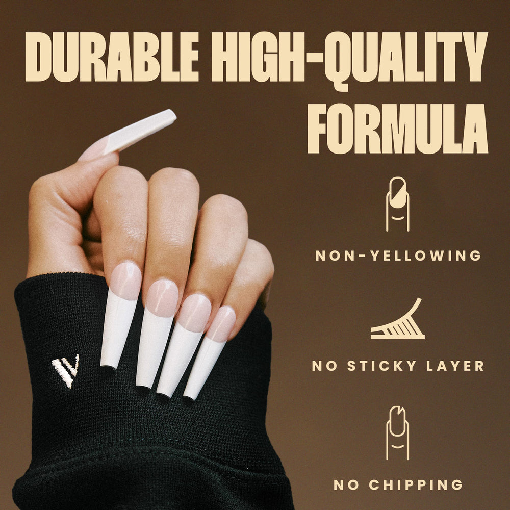 V Beauty Pure No Wipe Gel Top Coat: curado LED/UV para durar.