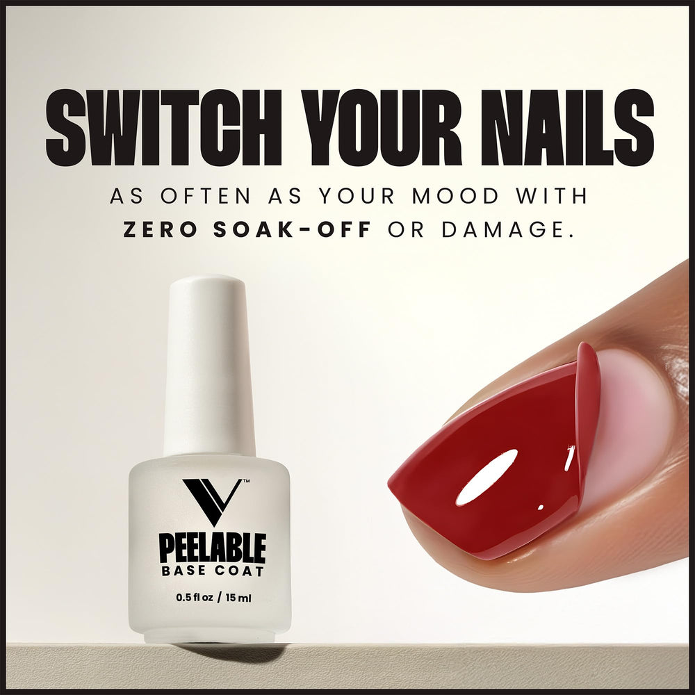 Base gel de V Beauty Pure con secado rápido para aplicación expedita