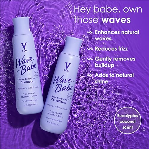 Pump dispense shot of V&Co Wave Babe for daily hydration
