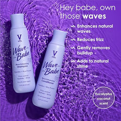 Pump dispense shot of V&Co Wave Babe for daily hydration