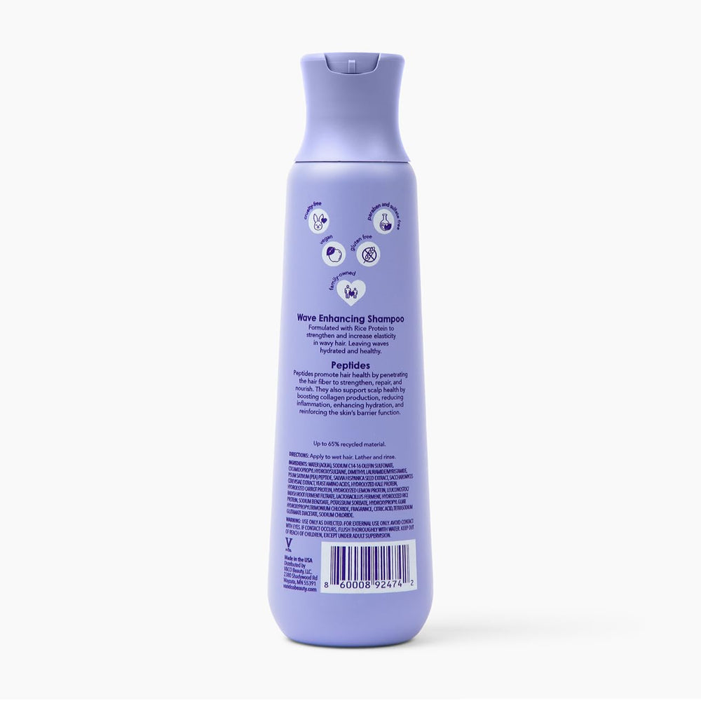 Travel-ready 12 oz Wave Babe bottle on vanity