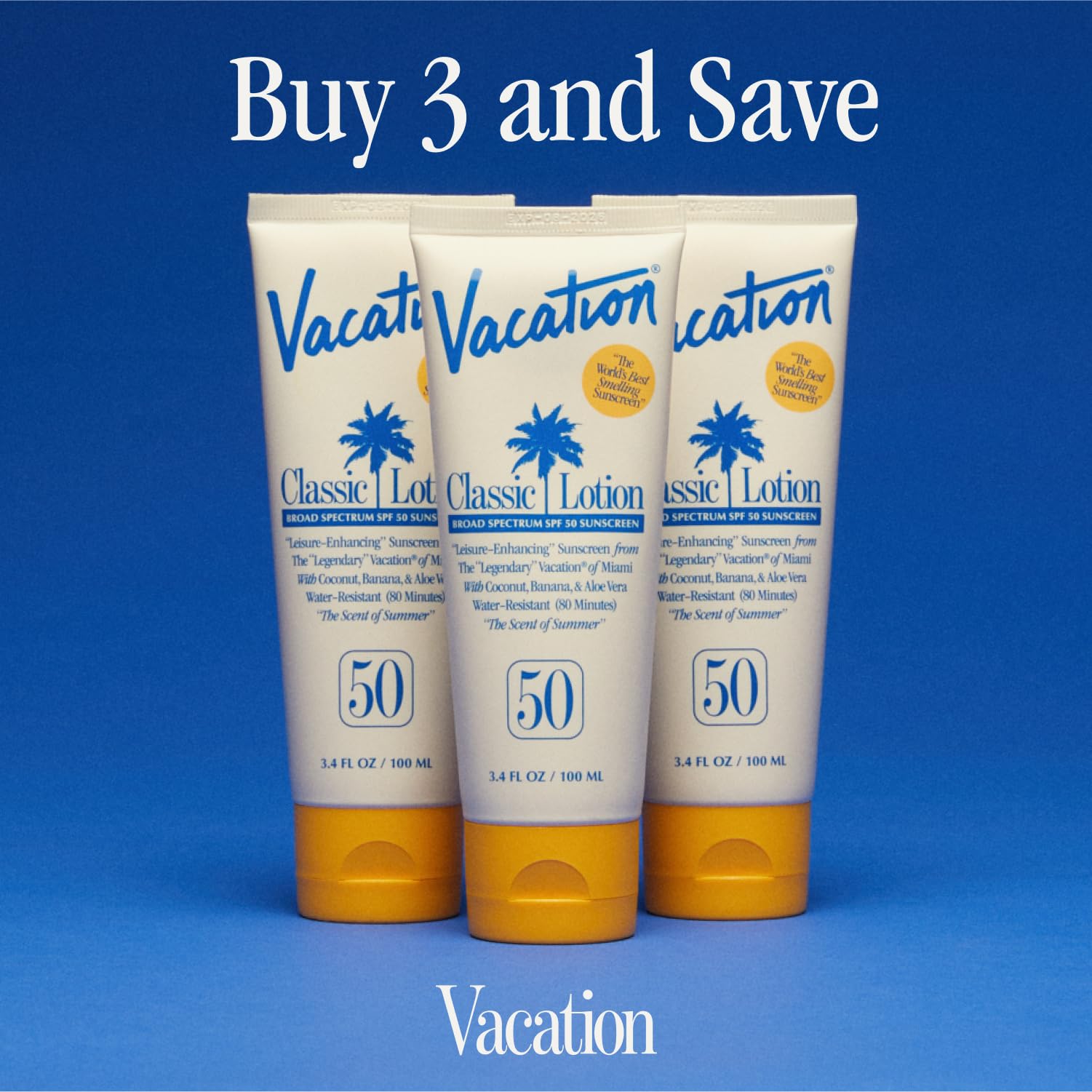 Award-winning Vacation scent from ARQUISTE enhances outdoor sun routine.