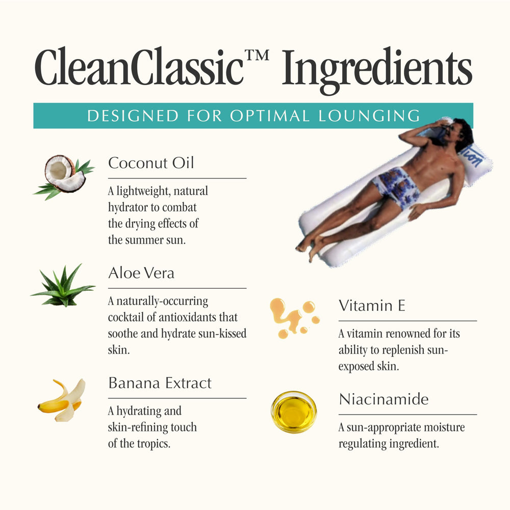 Vacation Mini Classic Lotion SPF 50 travel kit, perfect for beach trips
