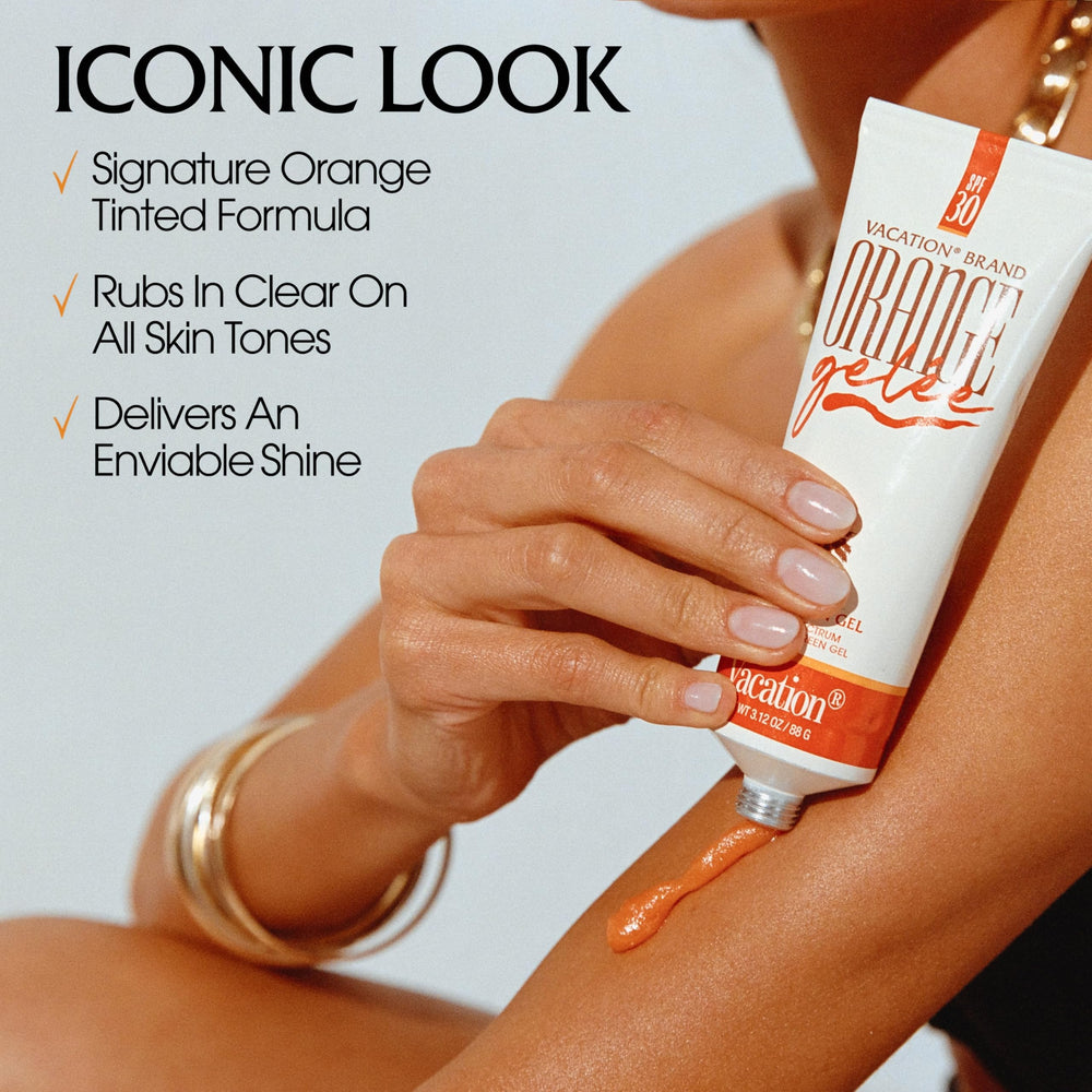 Vacation Orange Gelée fragrance notes bergamot and saffron evoke Riviera scent