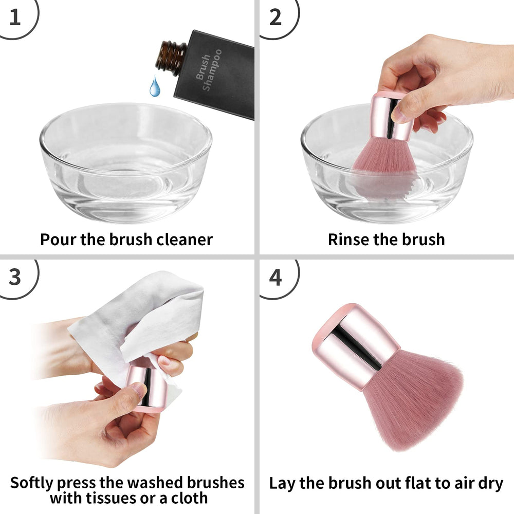 Vaincre brush can double as a loose powder or blush brush
