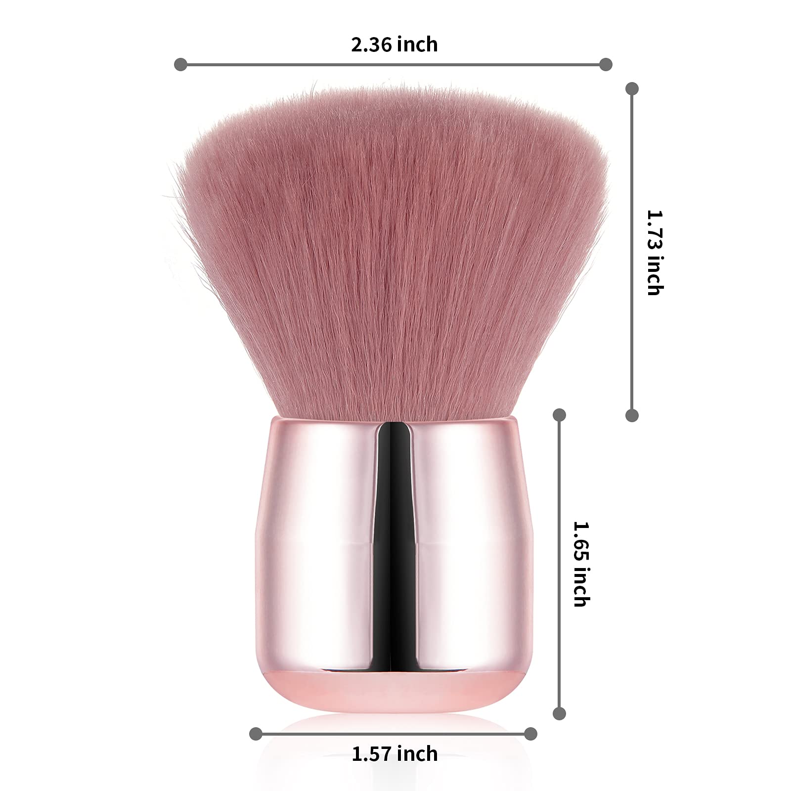 Vaincre multi-use nail duster doubles as blush or powder brush