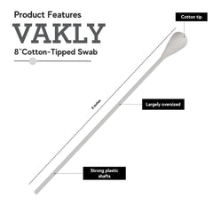 Vakly jumbo tip 1/2 inch diameter enables precise application