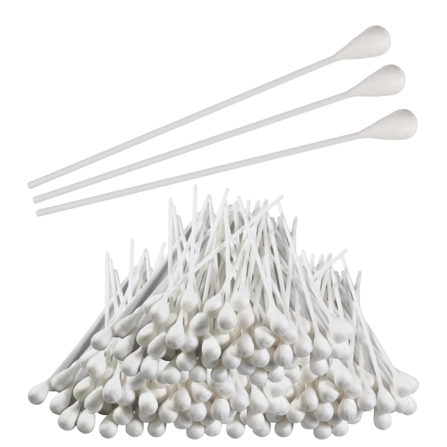 Vakly large oversized swabs with an 8in shaft for hard-to-reach areas