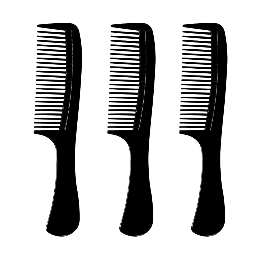 Vakly pack-of-3 combs for home or travel.