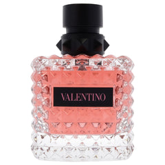Valentino Born in Roma EDP bottle closeup highlights luxe glass