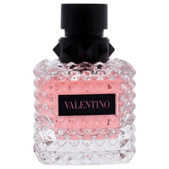 Valentino Donna Born in Roma bergamot and jasmine note close-up.