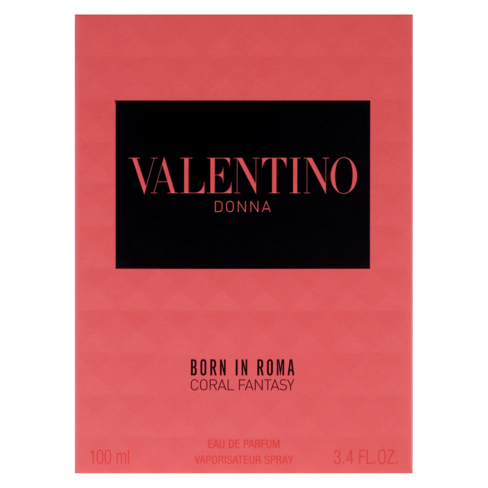 Valentino Donna Born In Roma Coral Fantasy lifestyle scene, evoking daytime allure