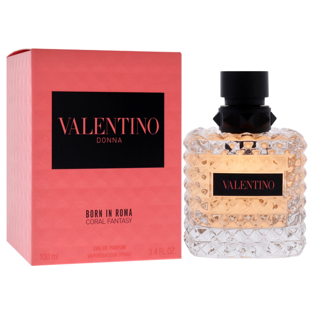 Valentino Donna Born In Roma Coral Fantasy packaging box, perfect for gifting
