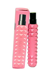 Valentino Donna Born In Roma packaging showcasing travel-size convenience for on-the-go use.