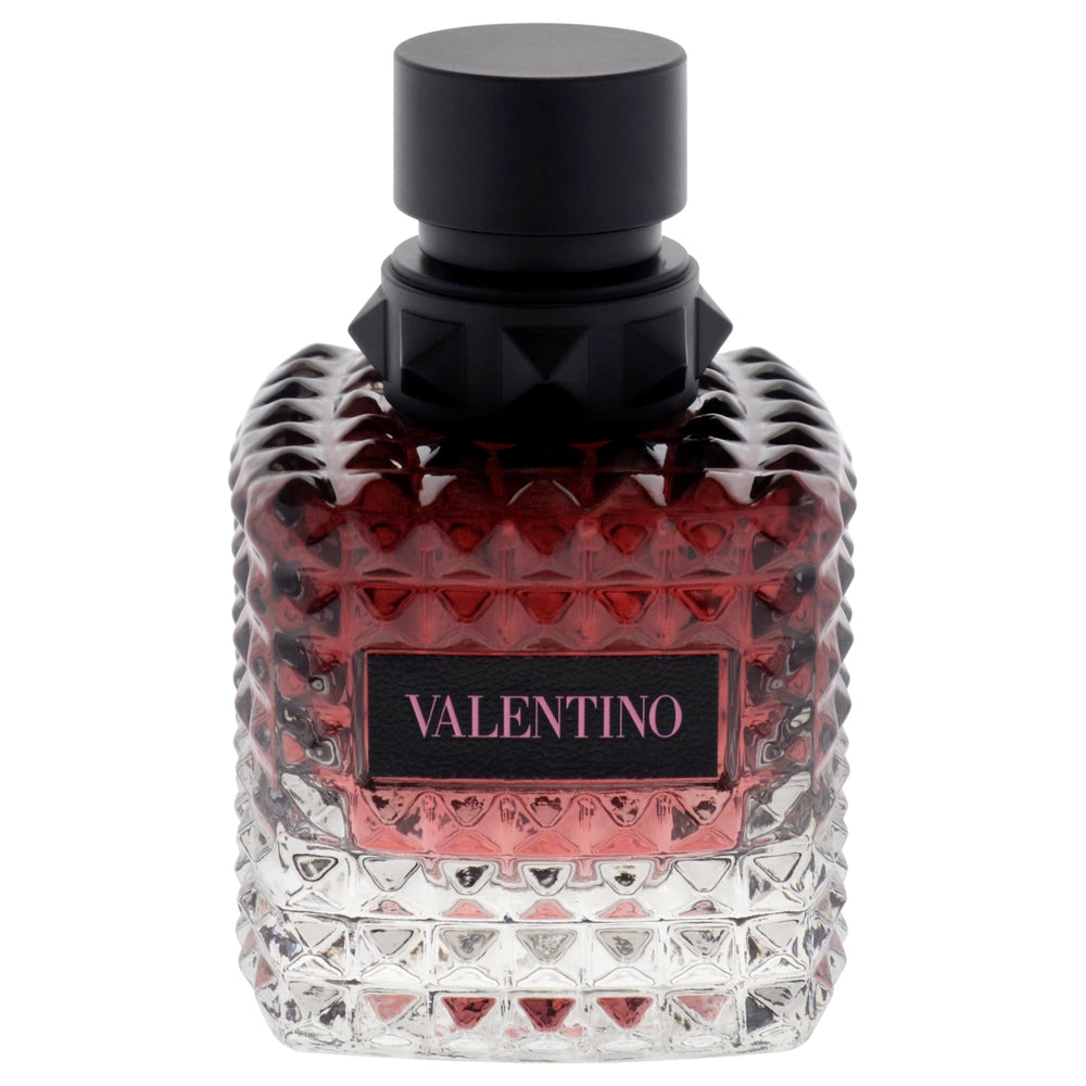 Valentino Donna Born In Roma Intense cap close-up, refined finish and easy handling.
