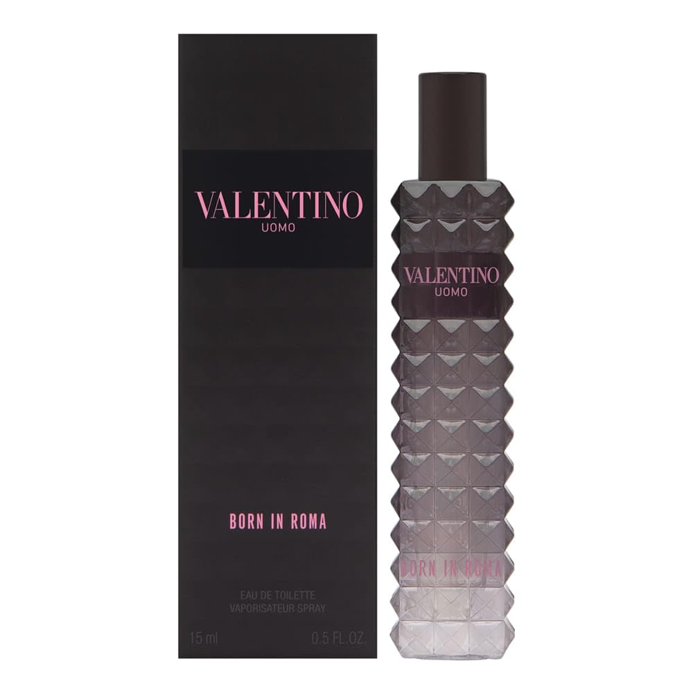 Valentino Uomo Born In Roma EDT bottle, ready for daily grooming and signature scent.