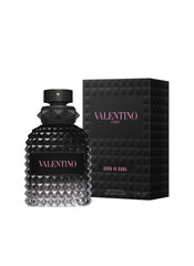 Valentino Uomo Born in Roma spray action for quick daytime refresh.