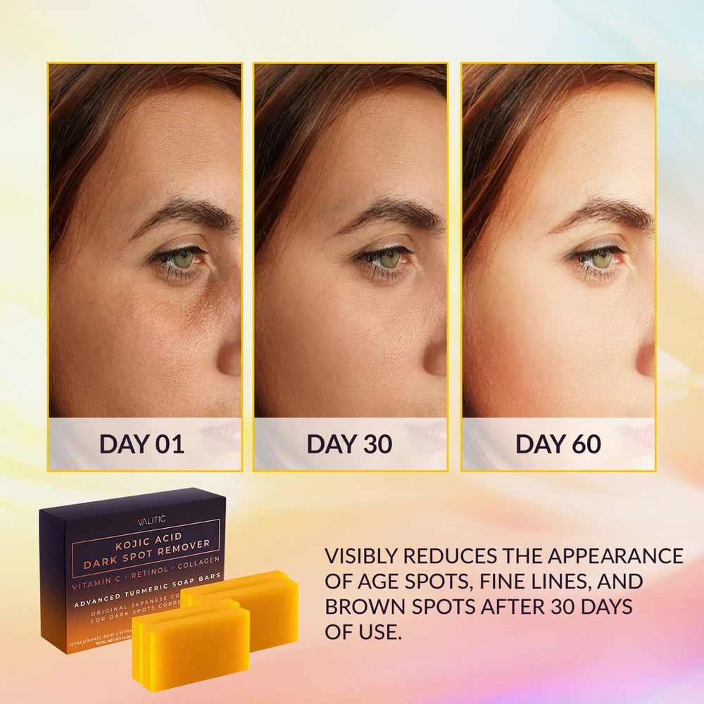 VALITIC barra jabon vitamina C retinol suaviza piel y mejora hidratacion