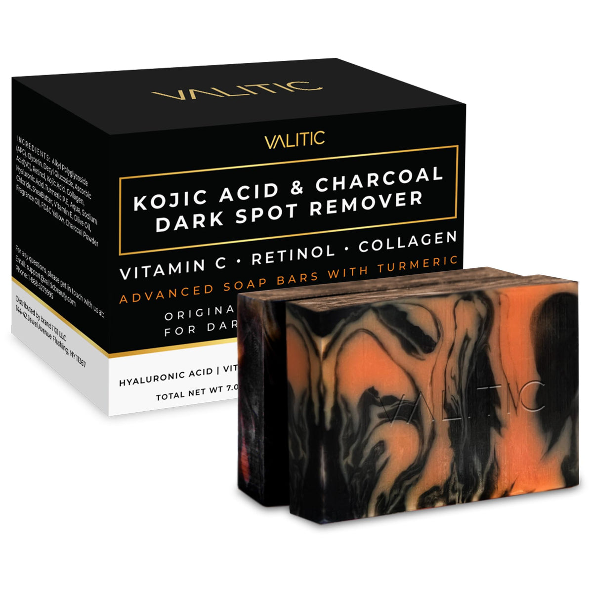 Valitic barra con carbón activado para absorber impurezas y grasa