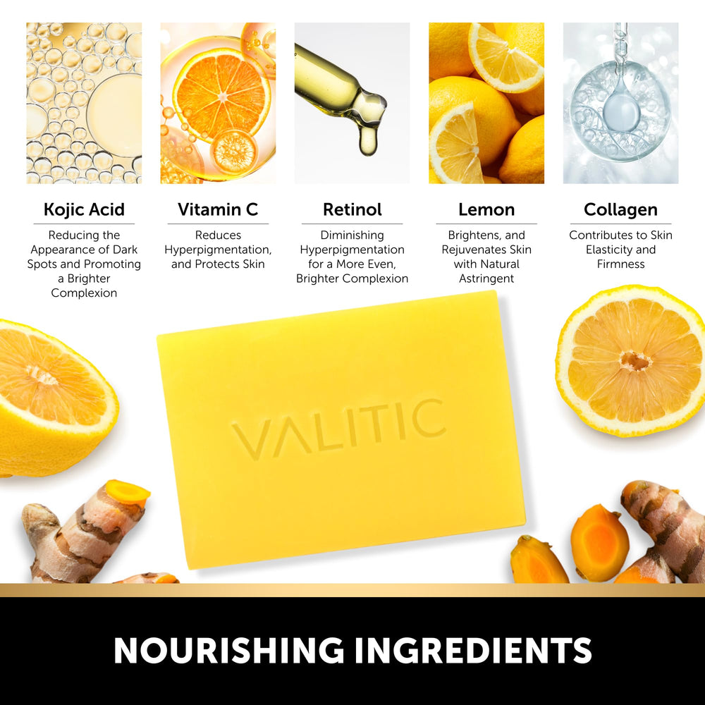 VALITIC castile olive oil base keeps skin soft during cleansing.