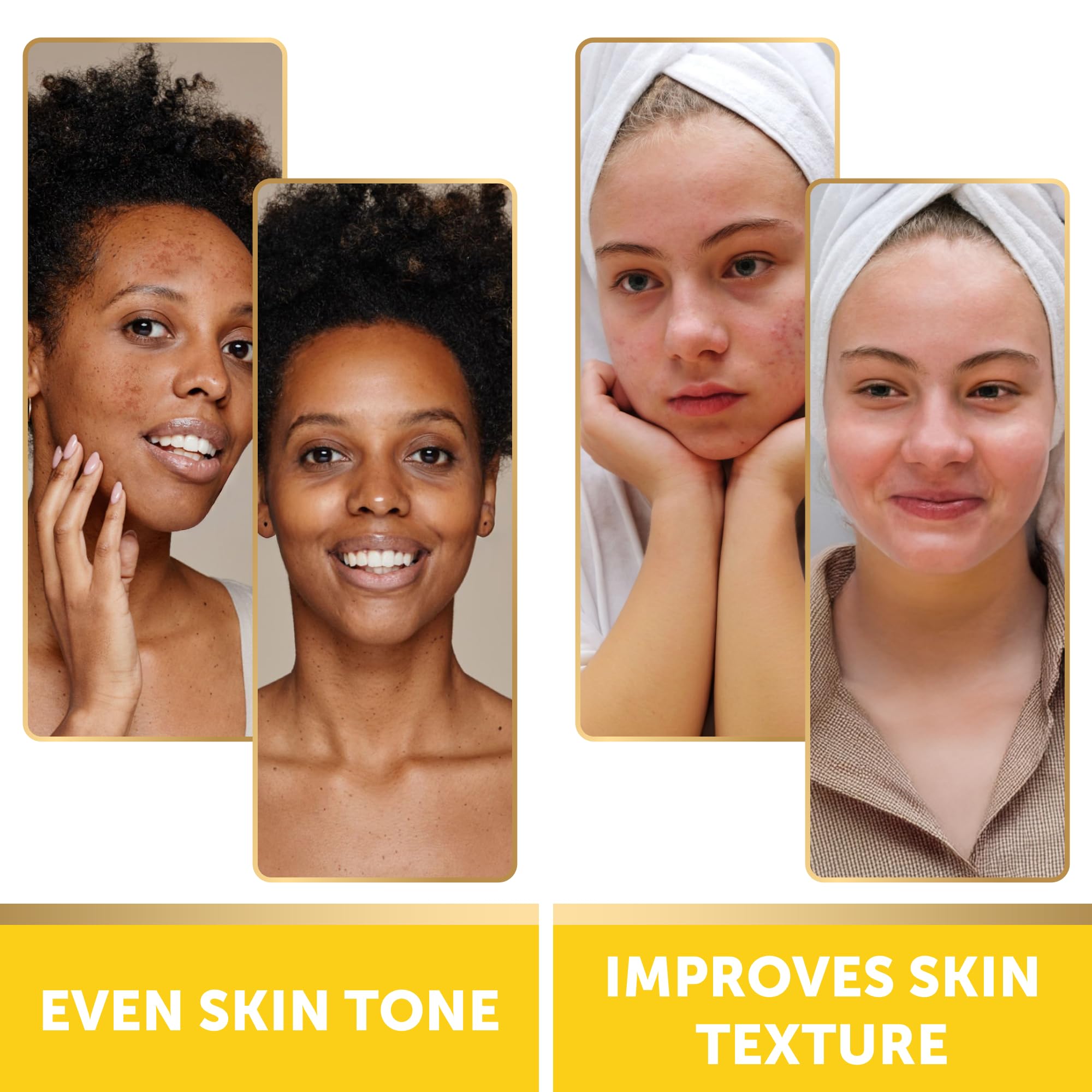 Valitic disco exfoliante con vitamina C para atenuar manchas y tono uniforme.