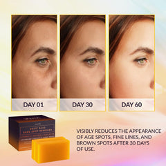 VALITIC Jabon con vitamina C, retinol y colágeno para hidratación y brillo.