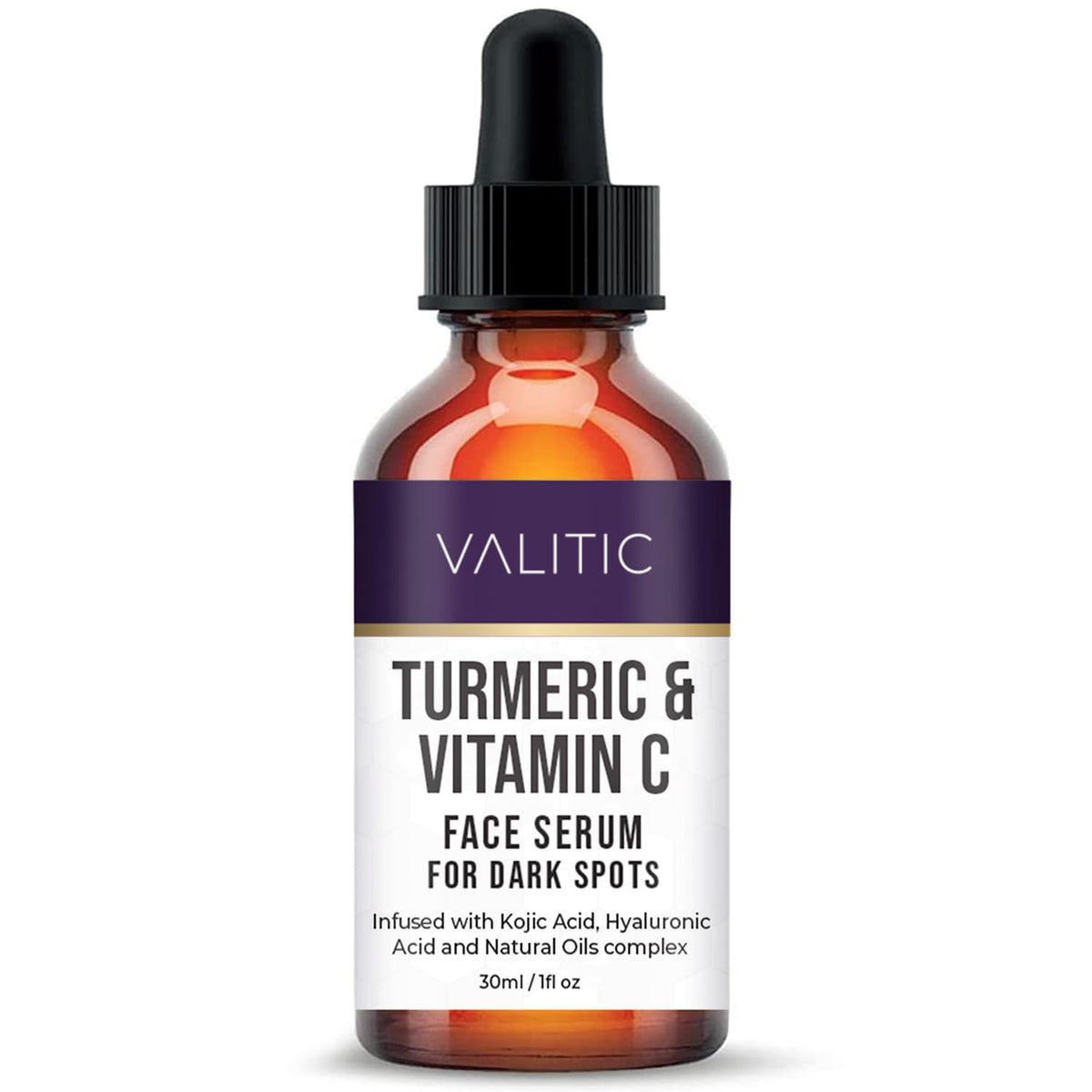 VALITIC Serum Vitamina C: botella clara para una tez más luminosa.