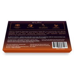 VALITIC Turmeric formulation soap bar texture and glow