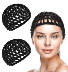 ValueBargain crochet negro para cabello, cómodo y seguro para uso nocturno.