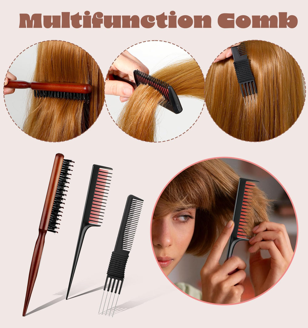 ValueBargain 3-piece set for fine hair styling and sleek back looks.