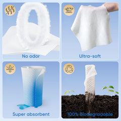Vammots travel-ready face towels ideal for on-the-go cleansing.