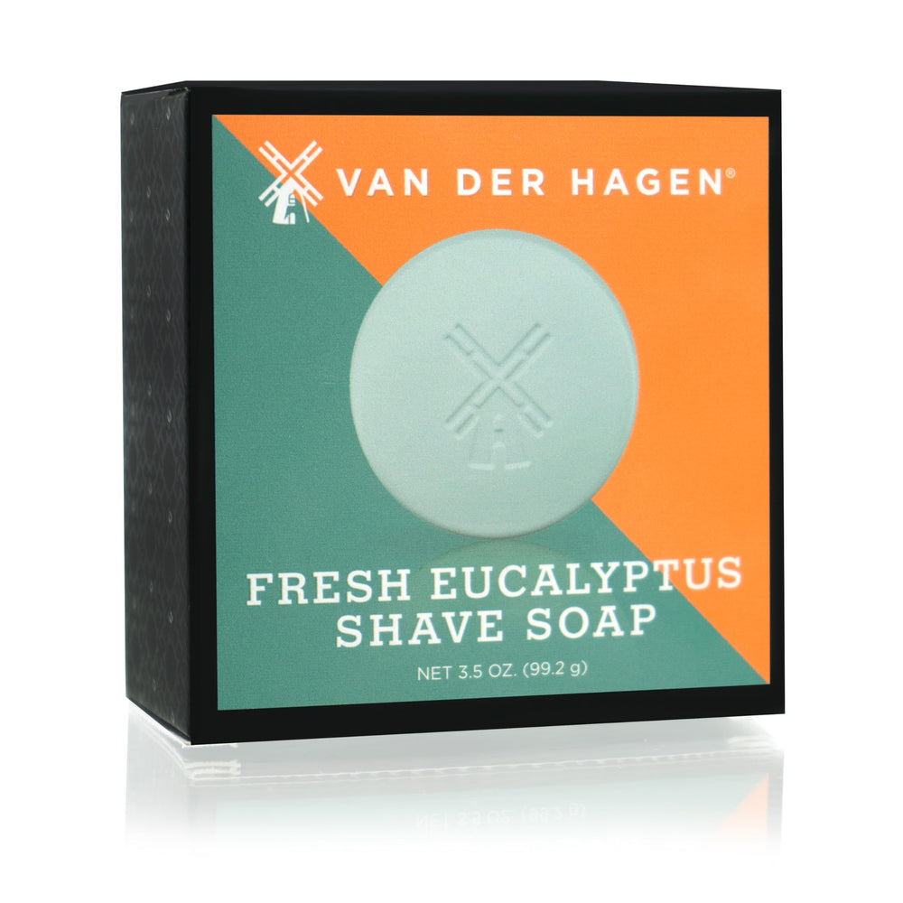 Packaging photo of Van Der Hagen soap with creamy texture