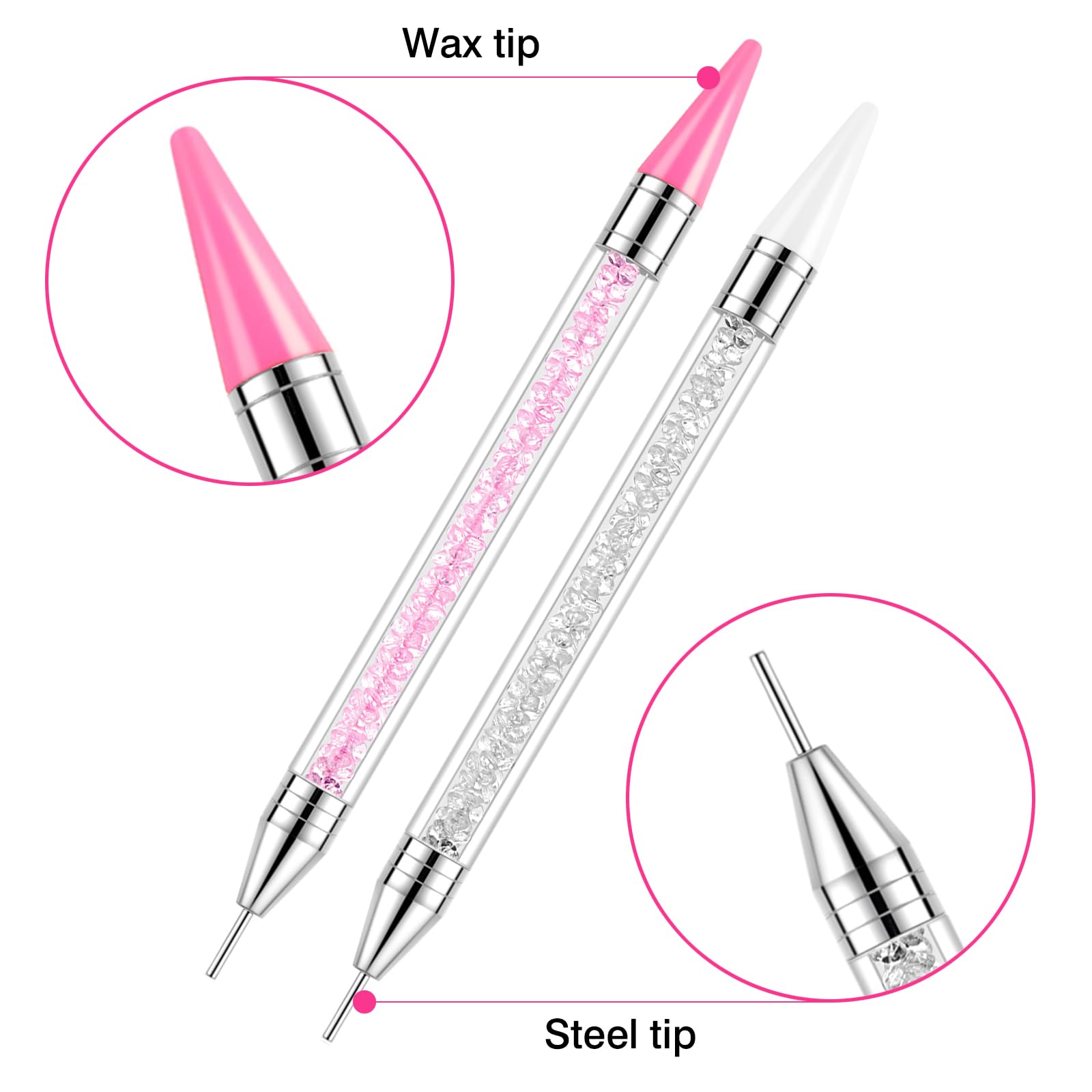 VANALIA diamond art kit supports nail and resin projects with versatile tools.