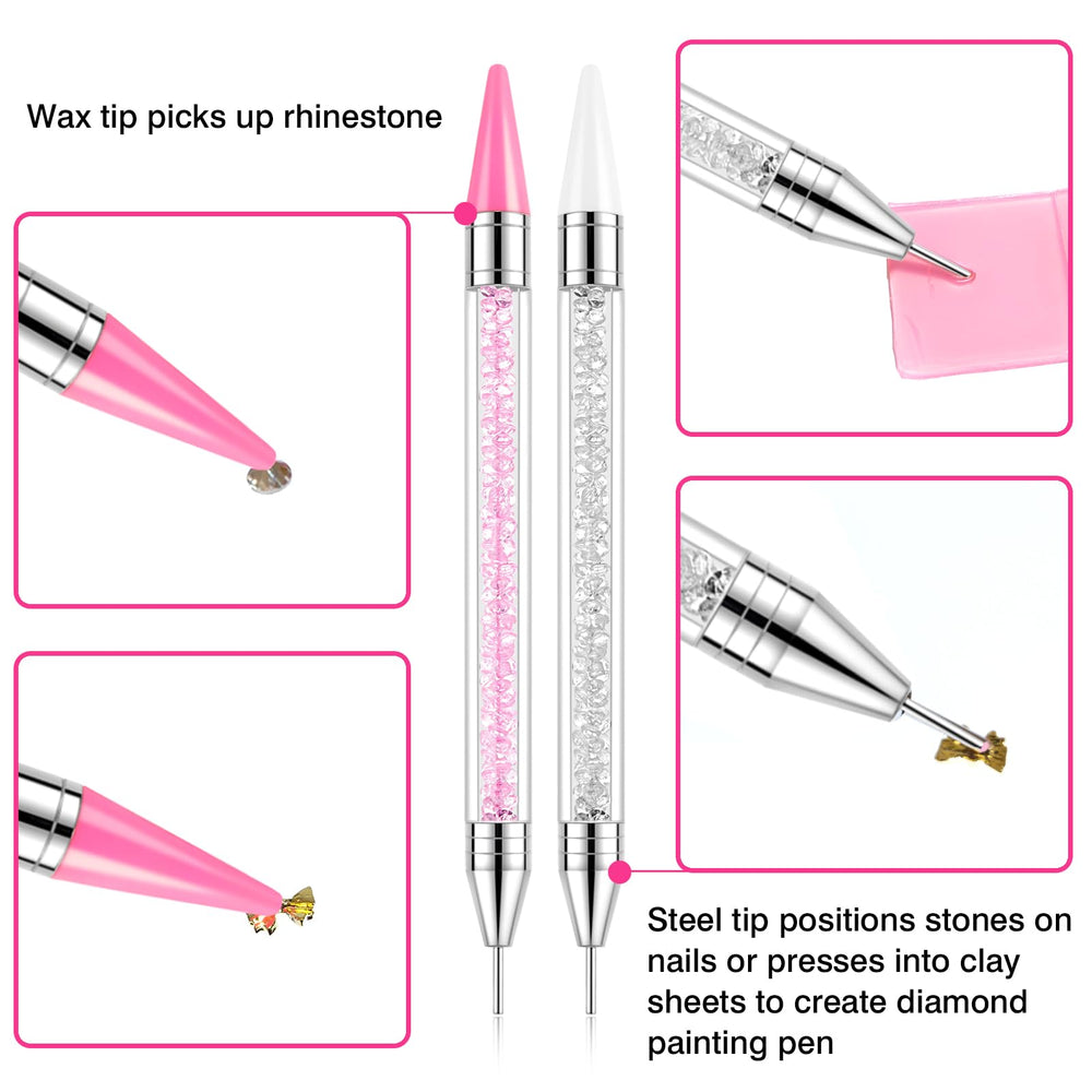 VANALIA wax tips refill offers easy gem pickup for sparkling crafts.