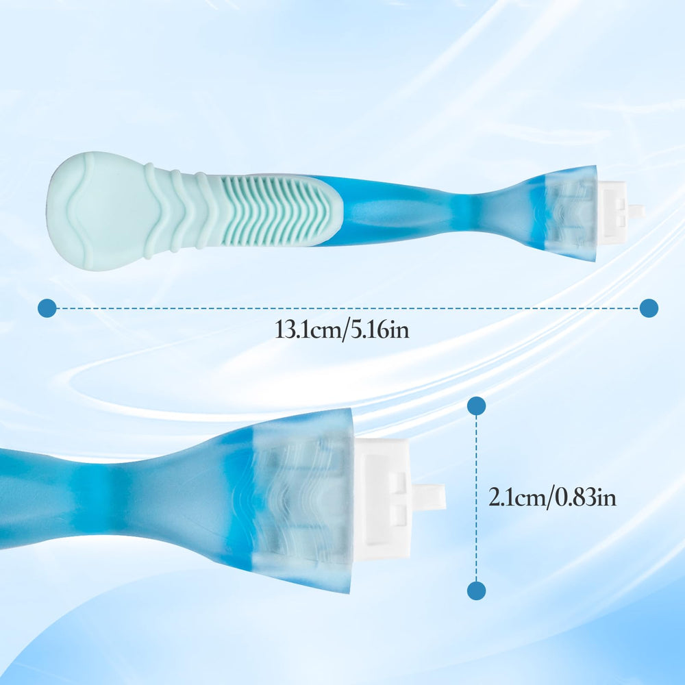 VANEST handle showing compatibility with Gillette Venus razor heads