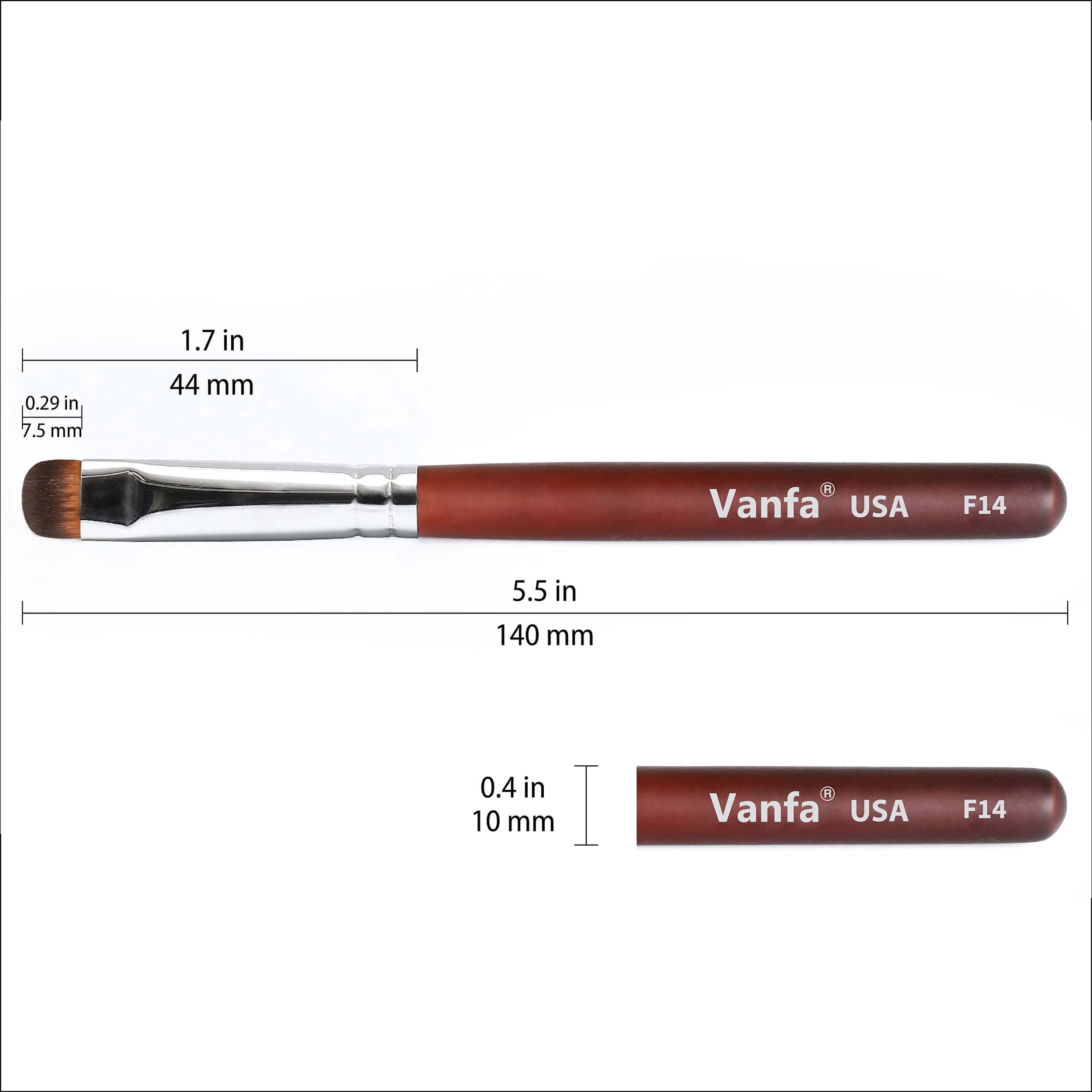 Vanfa French Brush perfect for petals and decorative accents