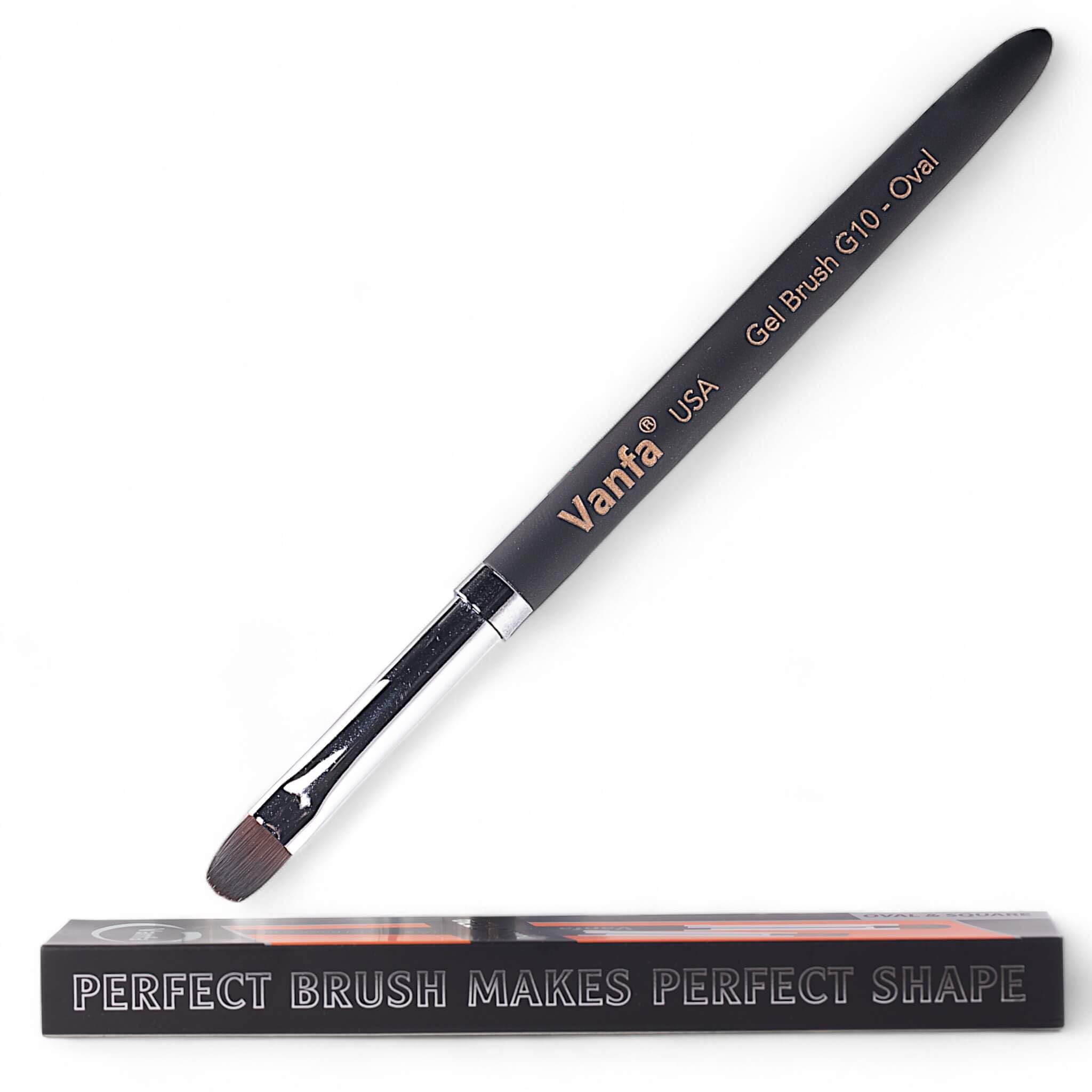 Vanfa gel nail brush premium synthetic bristles hold shape through daily use.