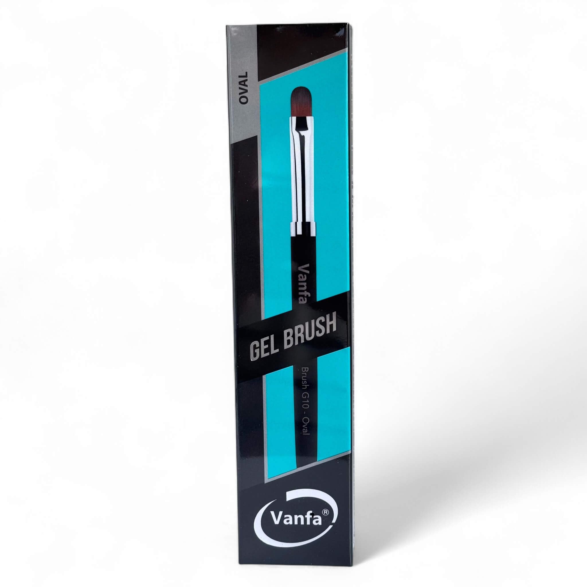Vanfa gel nail brush ultra-fine bristles for smooth, controlled product pickup.