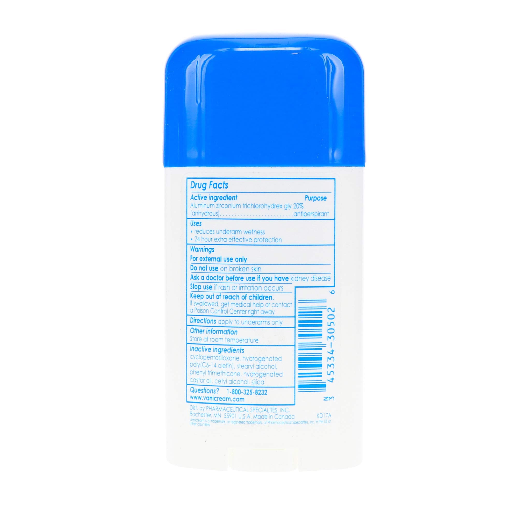 Vanicream triple-pack display suitable for bulk reorder and travel.