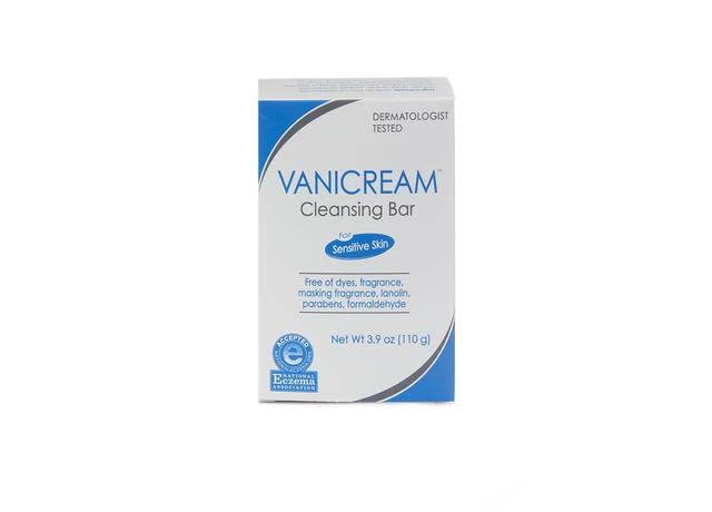 Espuma cremosa de la barra Vanicream para limpieza suave