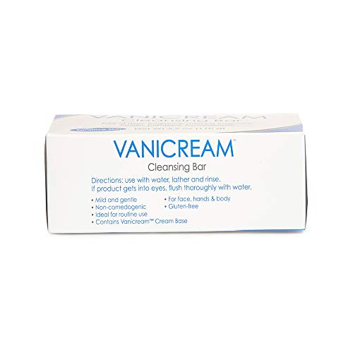 Vanicream Cleansing Bar label detail notes dermatologist-tested quality